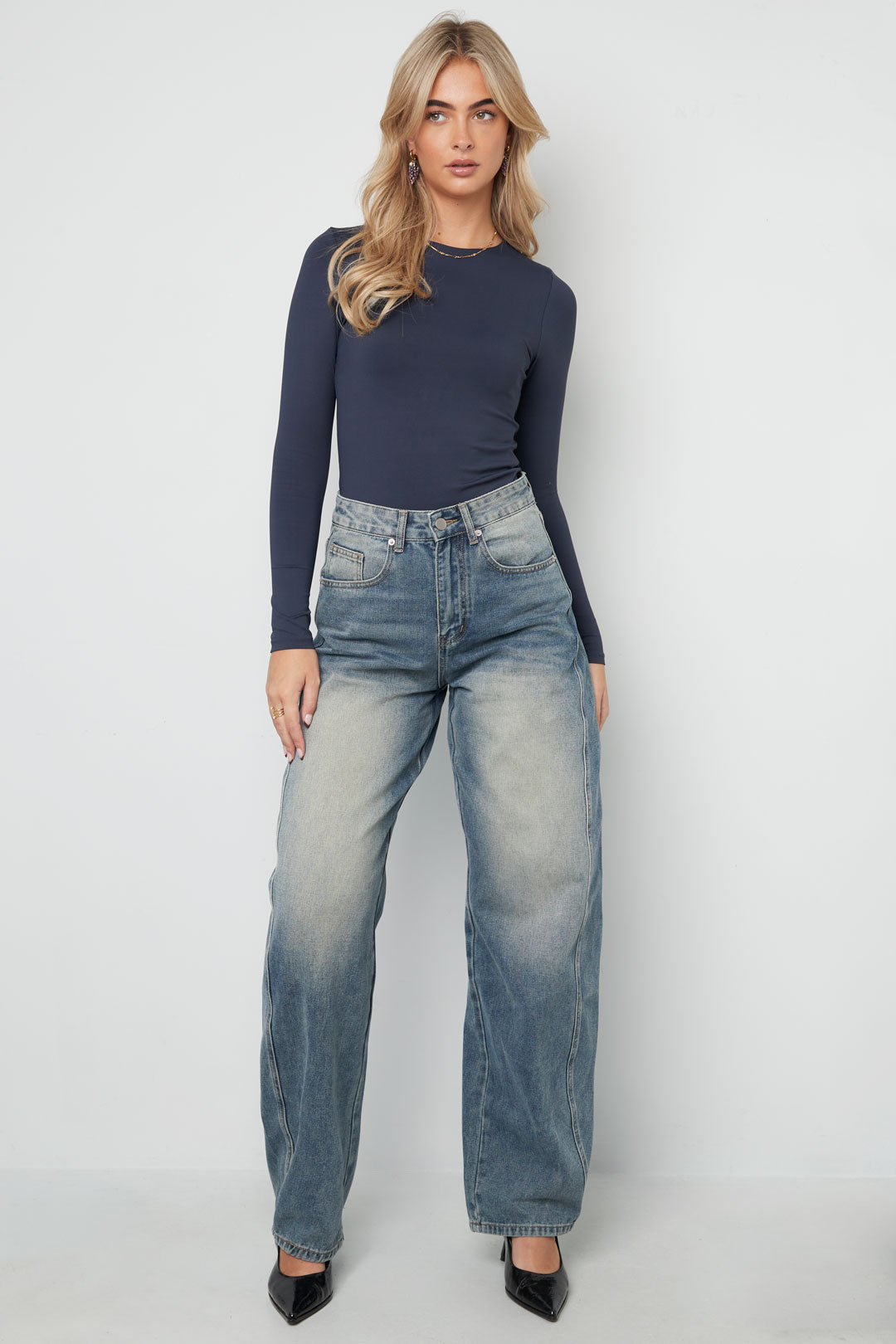 Nylon Shapewear Bodysuit Einfarbig Basic Alle Passformen Kleidung